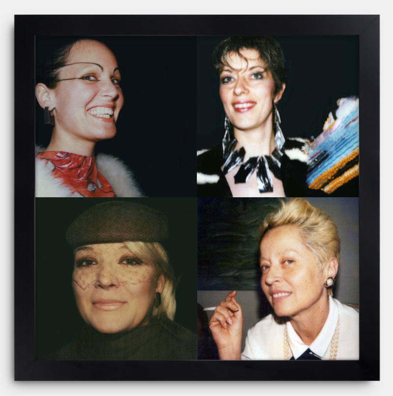 The Dealers, 80s Polaroid collage