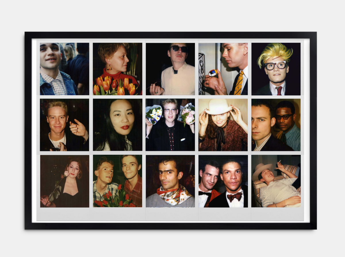 Fun Friends, 80s Polaroid collage