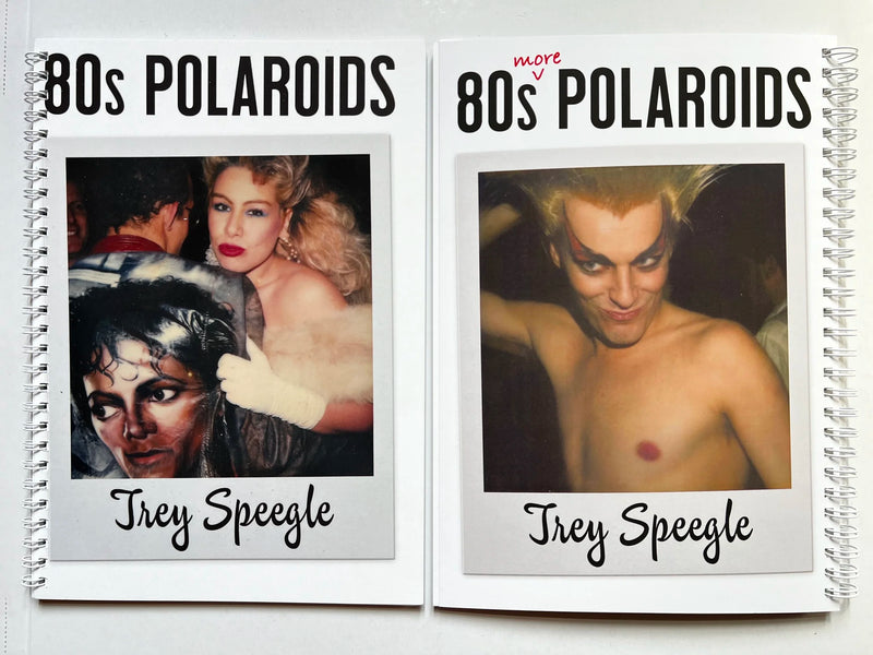 Trey Speegle: 80s Polaroids Vol 1 and 2 Books