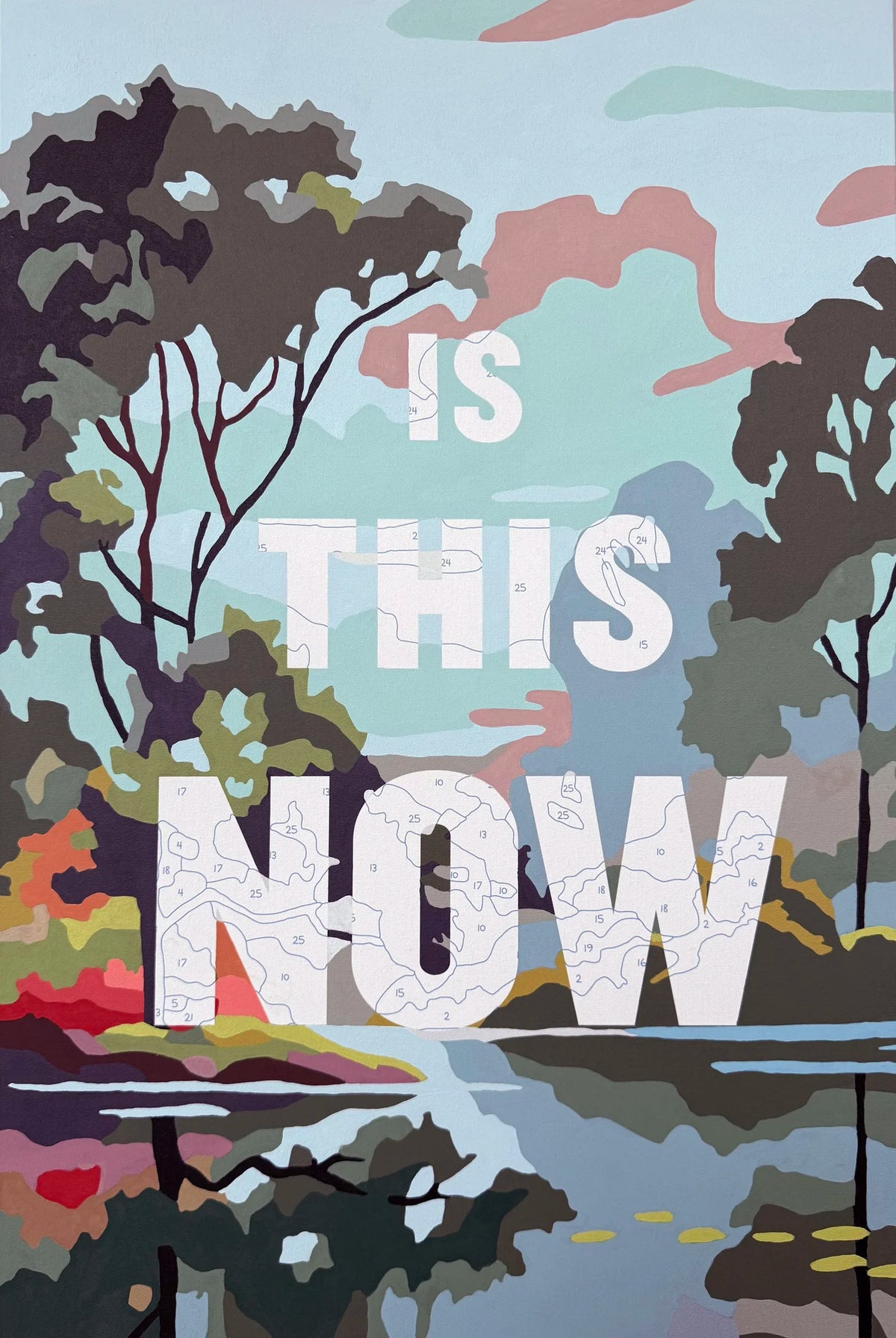 Is This Now, framed print