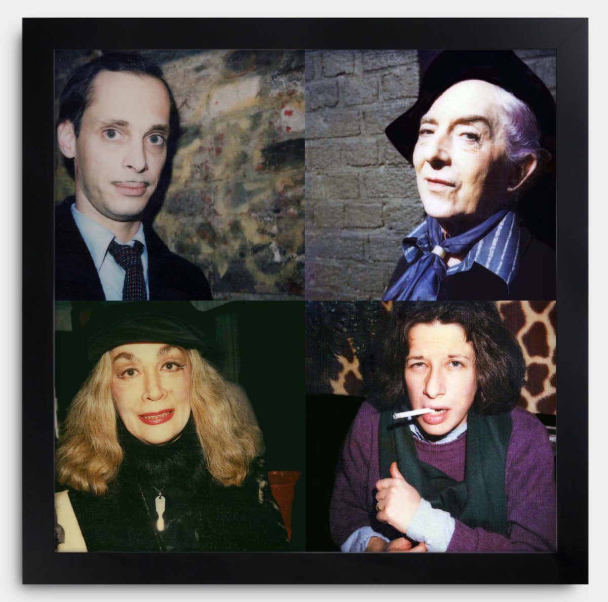 Downtown Icons, 80s Polaroid collage