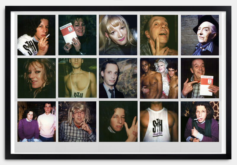 Straight to Hell, 80s Polaroid collage