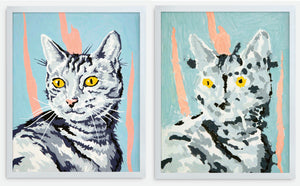 Have a Nice Day / Don't Tell Me What to Do, Diptych Framed Prints