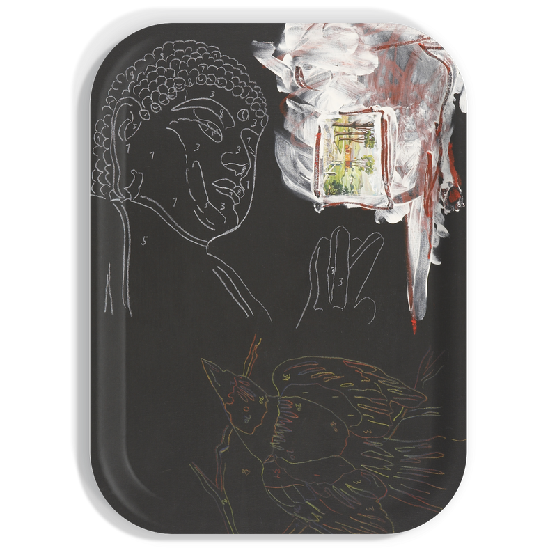 Buddha Barn, Laminated Wooden Tray