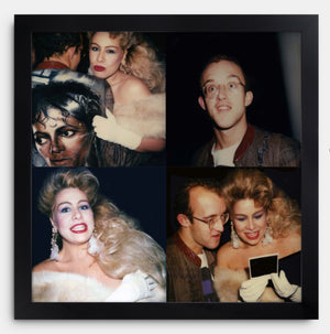Keith and Dianne, MoMA Reopening, 80s Polaroid